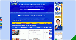 Desktop Screenshot of monteurzimmer-gummersbach.de