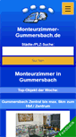 Mobile Screenshot of monteurzimmer-gummersbach.de